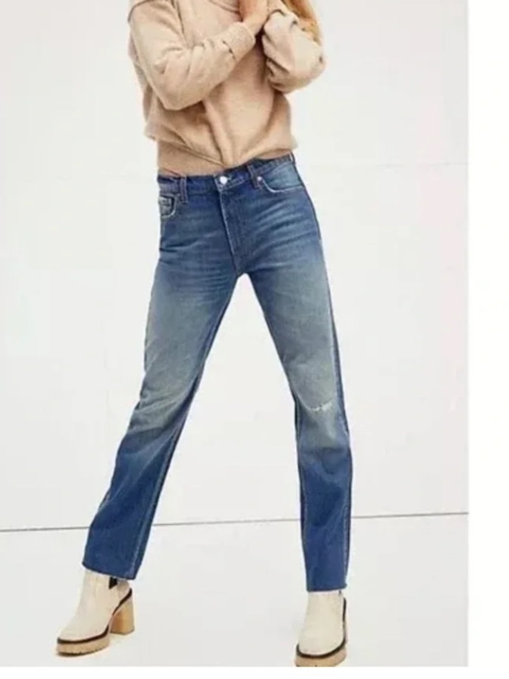 We The Free People Vixen Cigarette Jean Size 27
